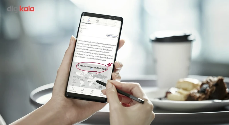 گوشی موبایل سامسونگ مدل Galaxy Note 8 SM-N950FD دو سیم‌کارت ظرفیت 64 گیگابایت، تصویر 73