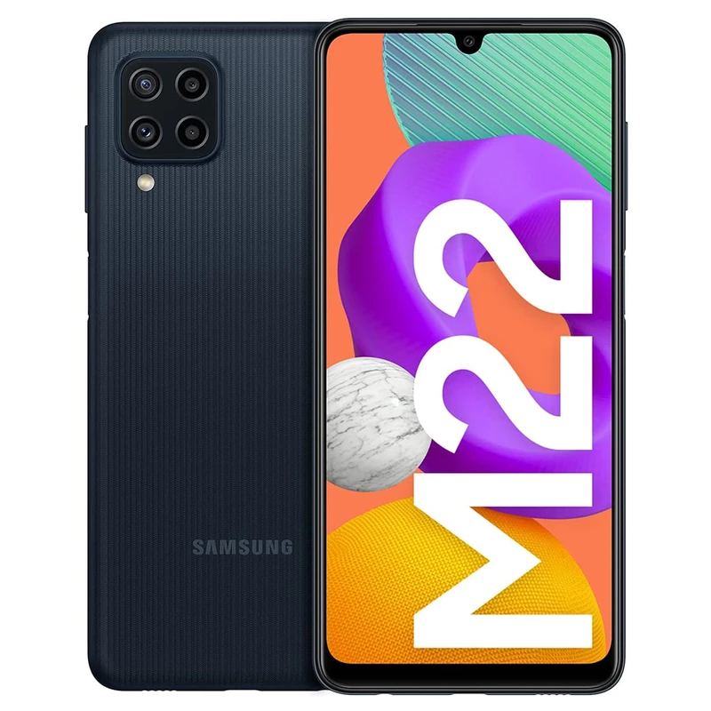 گوشی موبایل سامسونگ مدل Galaxy M22 SM-M225FV/DS دو سیم کارت ظرفیت 64 گیگابایت و رم 4 گیگابایت