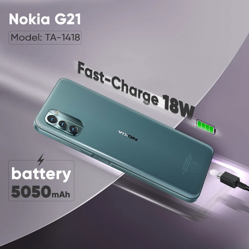 گوشی موبایل نوکیا مدل G21 TA-1418 دو سیم‌ کارت ظرفیت 128 گیگابایت و رم 6 گیگابایت، تصویر 15