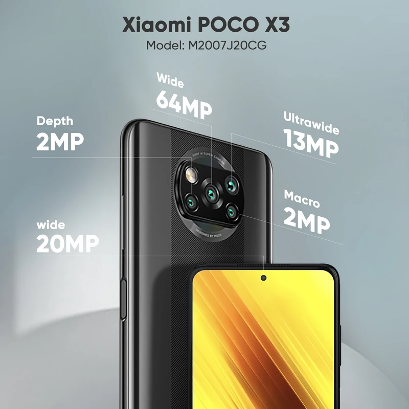 گوشی موبایل شیائومی مدل POCO X3 M2007J20CG دو سیم‌ کارت ظرفیت 128 گیگابایت و رم 8 گیگابایت، تصویر 26