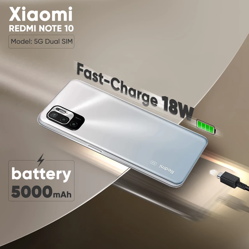 گوشی موبایل شیائومی مدل Redmi Note 10 5G دو سیم کارت ظرفیت 128 گیگابایت و رم 6 گیگابایت، تصویر 16
