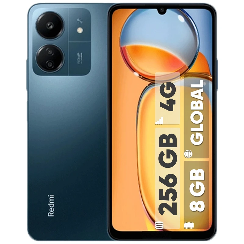 گوشی موبایل شیائومی مدل Redmi 13C NFC دو سیم کارت ظرفیت 256 گیگابایت و رم 8 گیگابایت