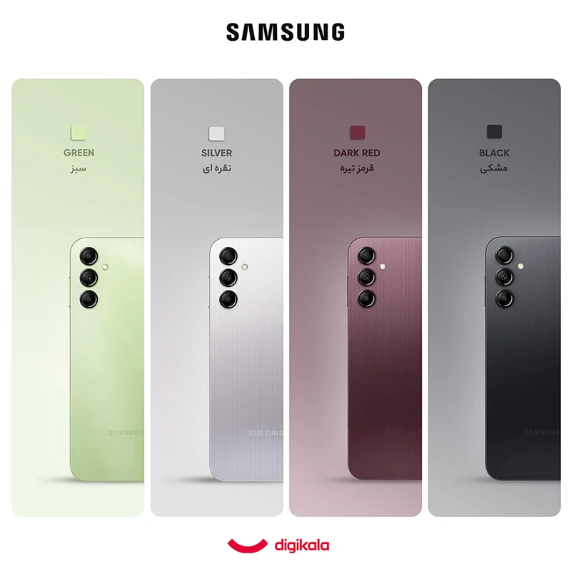 گوشی موبایل سامسونگ مدل Galaxy A14 دو سیم کارت ظرفیت 64 گیگابایت و رم 4 گیگابایت، تصویر 2