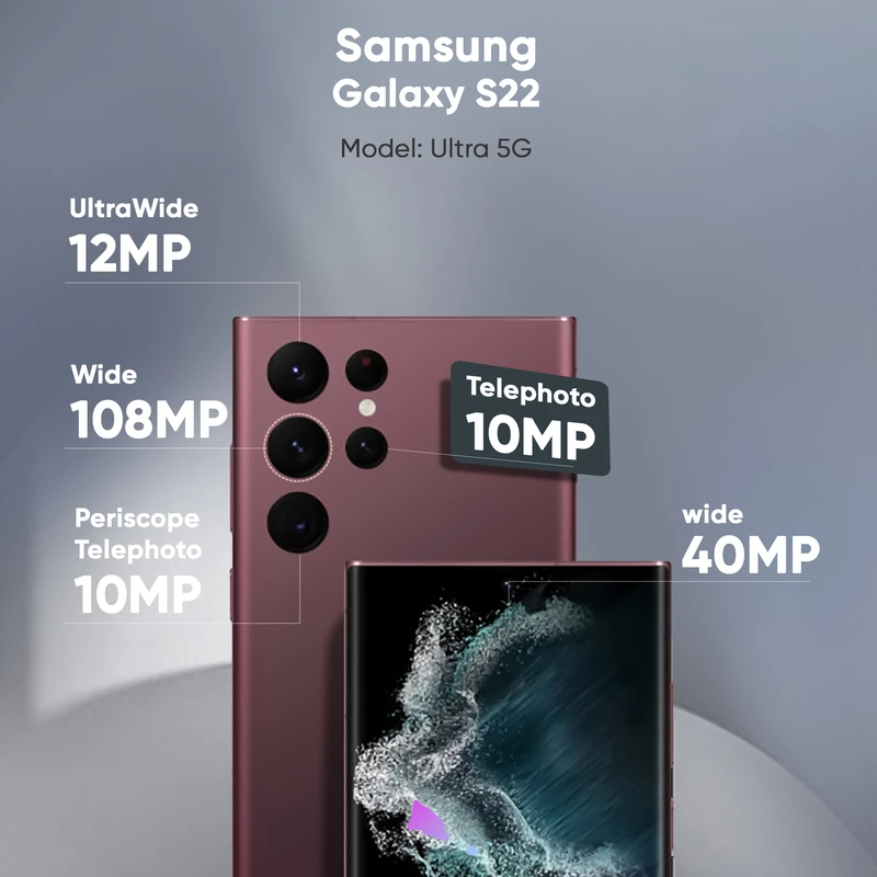 گوشی موبایل سامسونگ مدل Galaxy S22 Ultra 5G دو سیم کارت ظرفیت 128 گیگابایت و رم 8 گیگابایت، تصویر 33