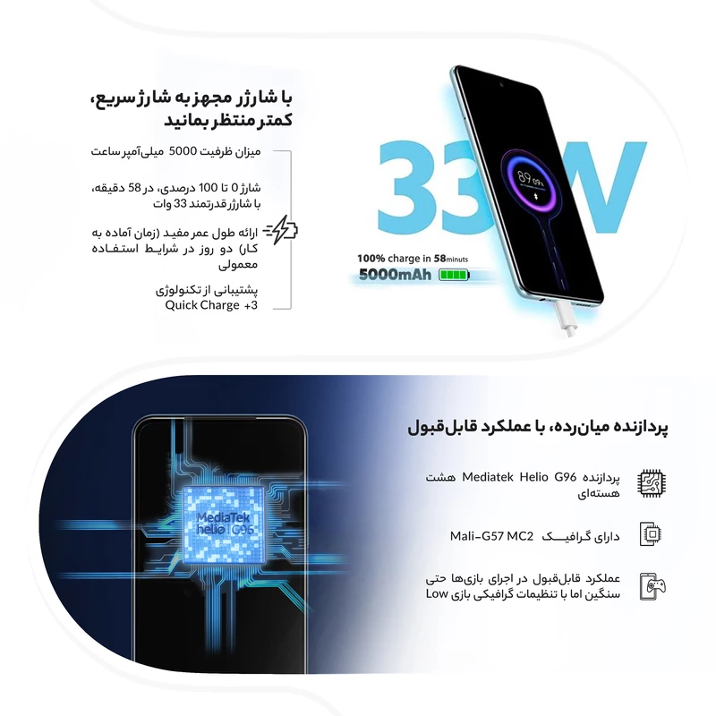 گوشی موبایل شیائومی مدل Redmi Note 11S دو سیم کارت ظرفیت 128 گیگابایت و رم 8 گیگابایت، تصویر 19