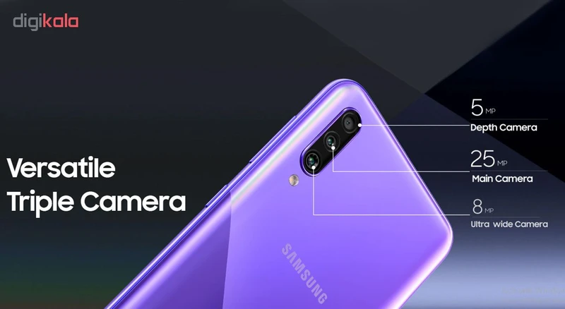 گوشی موبایل سامسونگ مدل Galaxy A30s SM-A307FN/DS دو سیم کارت ظرفیت 32 گیگابایت، تصویر 8