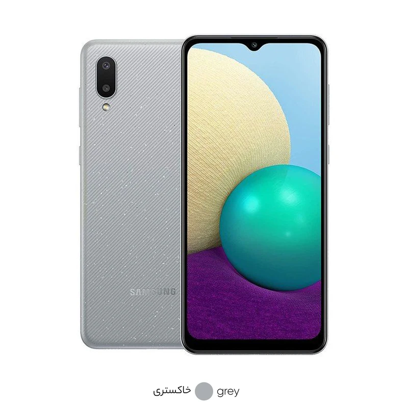 گوشی موبایل سامسونگ مدلGalaxy A02 SM-A022F/DS دو سیم کارت ظرفیت 64 گیگابایت و رم 3 گیگابایت، تصویر 3