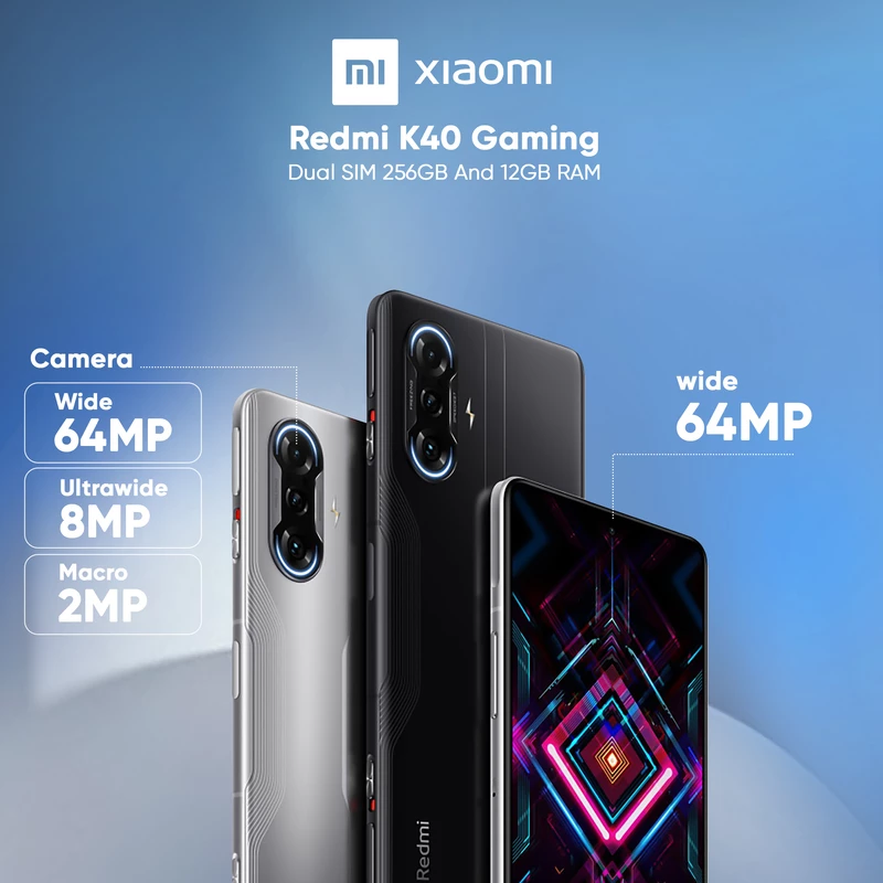 گوشی موبایل شیائومی مدل Redmi K40 Gaming دو سیم کارت ظرفیت 256 گیگابایت و رم 12 گیگابایت، تصویر 19