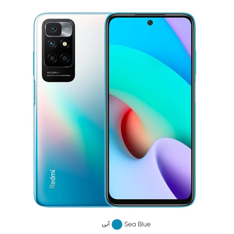 گوشی موبایل شیائومی مدل Redmi 10 دو سیم‌ کارت ظرفیت 128 گیگابایت و رم 4 گیگابایت، تصویر 4