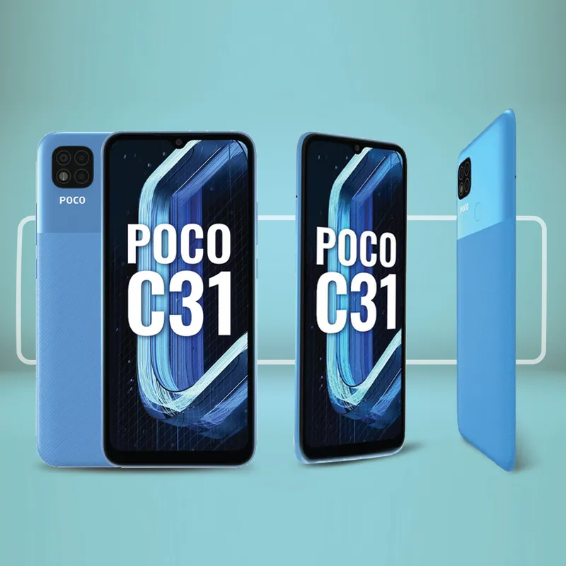 گوشی موبایل شیائومی مدل POCO C31 211033MI دو سیم‌ کارت ظرفیت 32 گیگابایت و رم 3 گیگابایت، تصویر 2