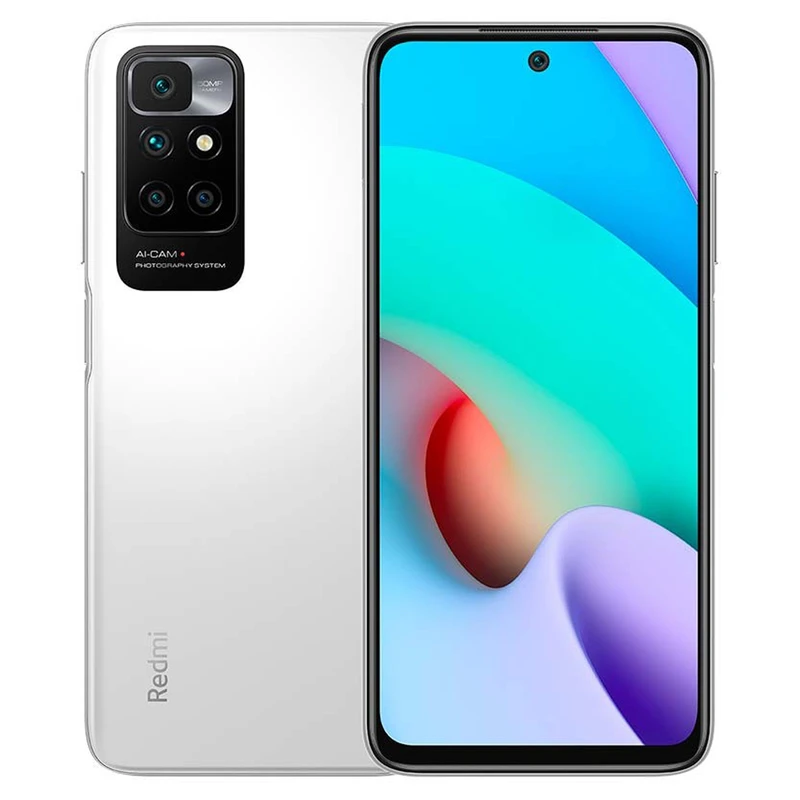 گوشی موبایل شیائومی مدل Redmi 10 21061119AG دو سیم‌ کارت ظرفیت 128 گیگابایت و رم 6 گیگابایت