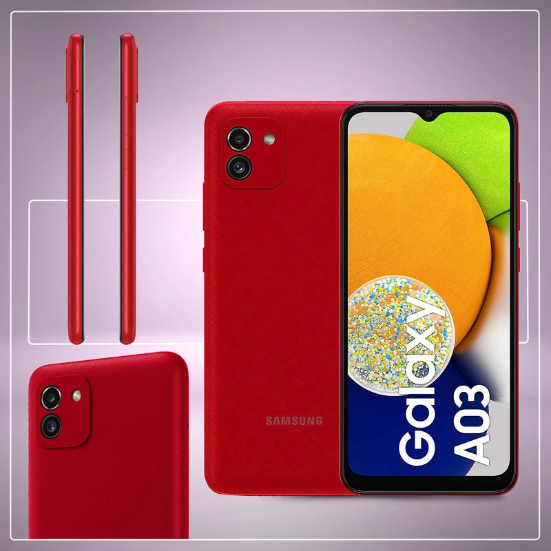 گوشی موبایل سامسونگ مدل Galaxy A03 SM-A035F/DS دو سیم‌ کارت ظرفیت 32 گیگابایت و رم 3 گیگابایت، تصویر 2