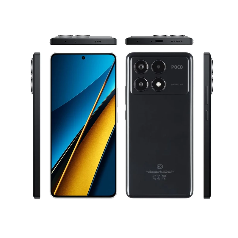 گوشی موبایل شیائومی مدل  Poco X6 Pro 5G دو سیم کارت ظرفیت 512 گیگابایت و رم 12 گیگابایت، تصویر 3