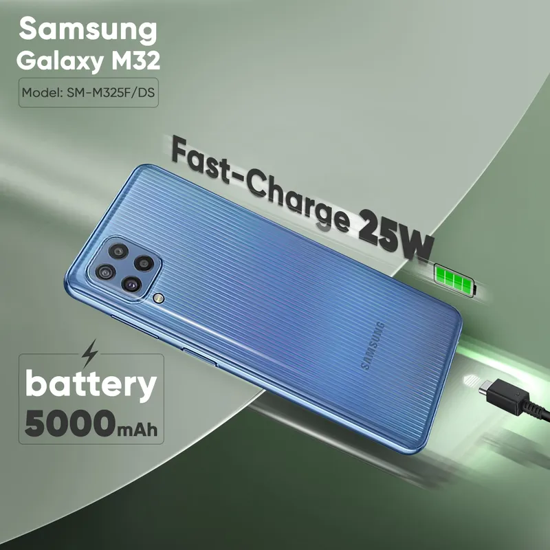گوشی موبایل سامسونگ مدل Galaxy M32 SM-M325F/DS دو سیم‌ کارت ظرفیت 128 گیگابایت و رم 8 گیگابایت، تصویر 10