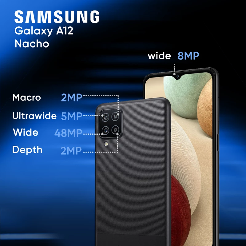 گوشی موبایل سامسونگ مدل Galaxy A12 Nacho SM-A127F/DS دو سیم کارت ظرفیت 128 گیگابایت و رم 6 گیگابایت، تصویر 10