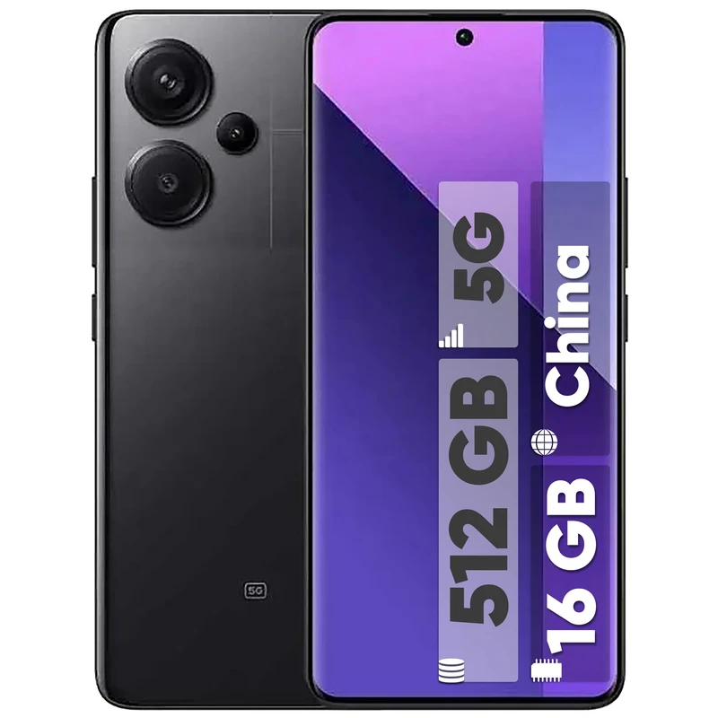 گوشی موبایل شیائومی مدل Redmi Note 13 Pro Plus 5G دو سیم کارت ظرفیت 512 گیگابایت و رم 16 گیگابایت