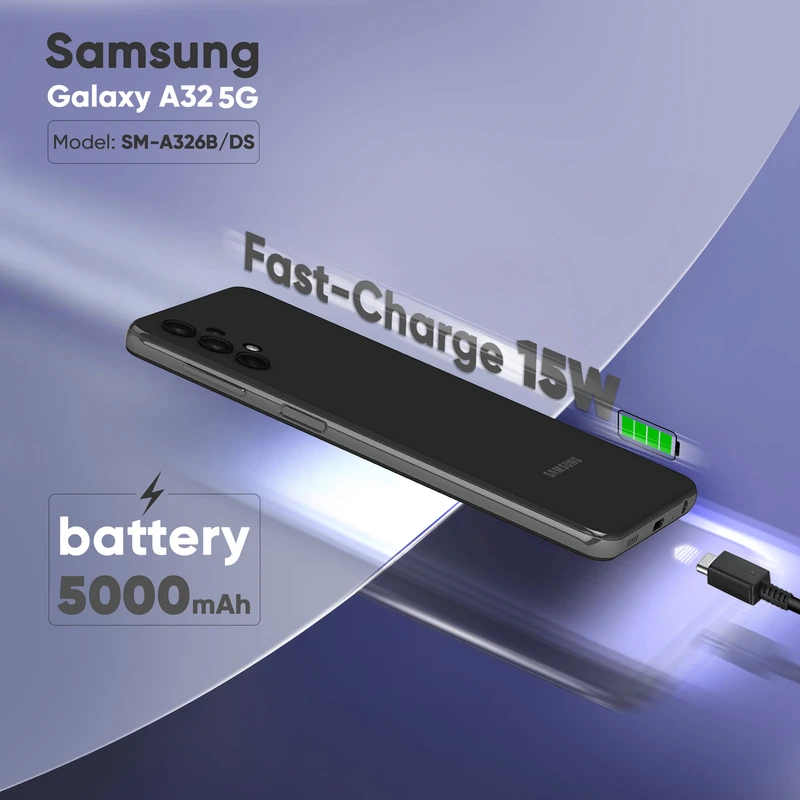 گوشی موبایل سامسونگ مدل Galaxy A32 5G SM-A326B/DS دو سیم‌کارت ظرفیت 128 گیگابایت و رم 6 گیگابایت، تصویر 46