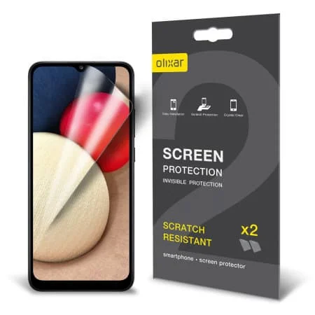 Olixar Samsung Galaxy A13 5G Film Screen Protector – Twin Pack