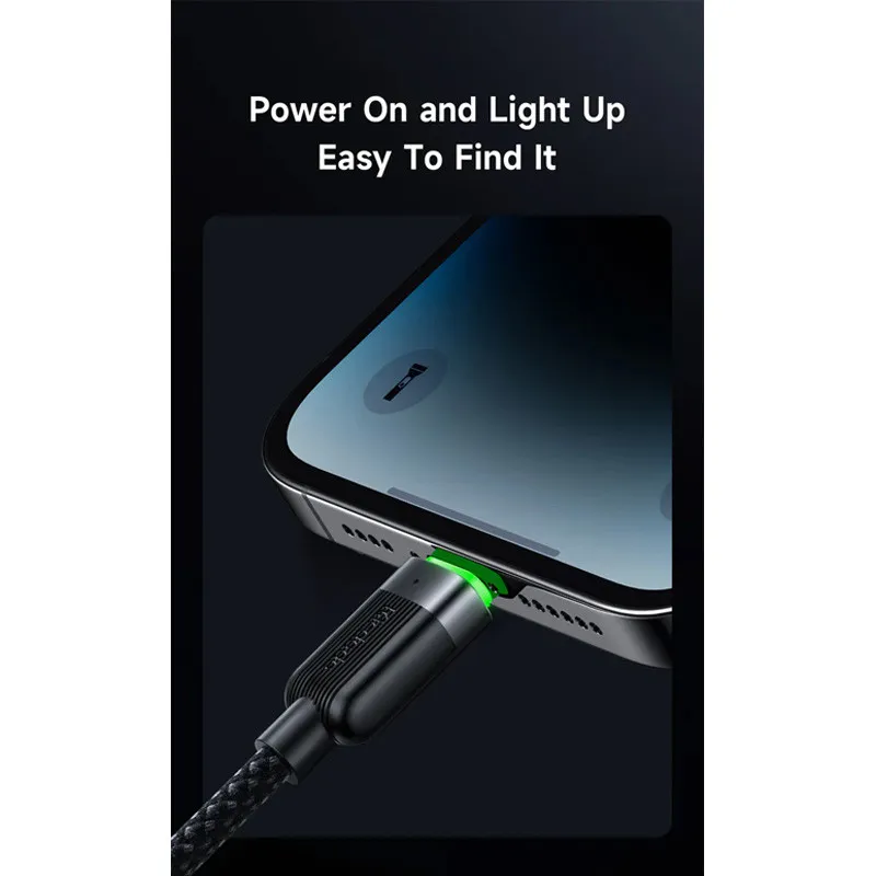 کابل تبدیل فست شارژ Mcdodo CA-201 Type-C to Lightning 3A PD 36W 1.2m، تصویر 7