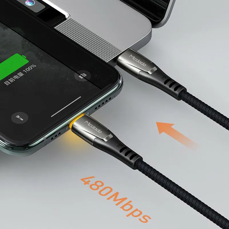 کابل Mcdodo CA-7650 Type-C to Lightning 1.2m، تصویر 5