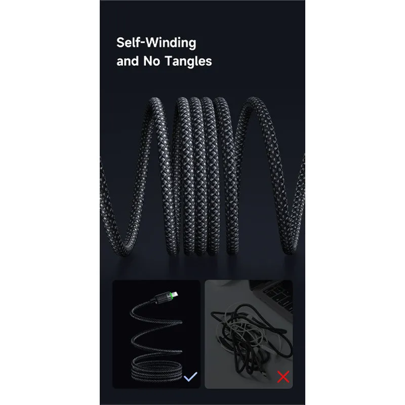 کابل تبدیل فست شارژ Mcdodo CA-201 Type-C to Lightning 3A PD 36W 1.2m، تصویر 4