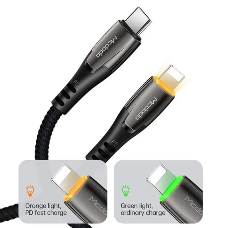 کابل Mcdodo CA-7650 Type-C to Lightning 1.2m، تصویر 4