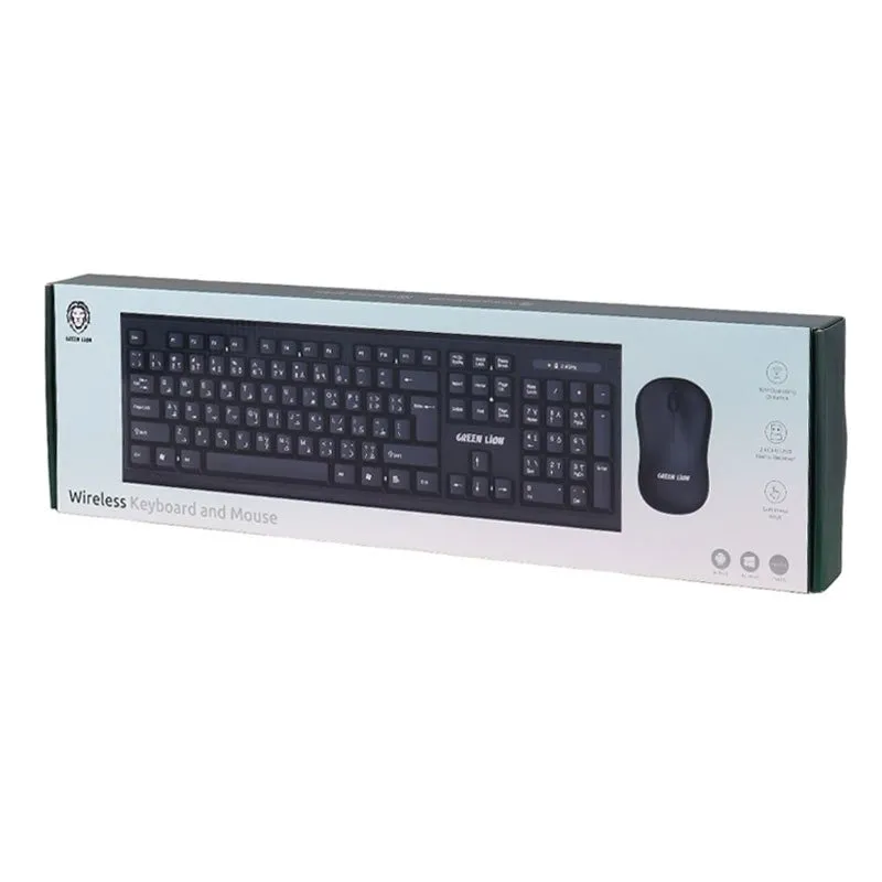 کیبورد و موس بی سیم گرین لاین GNWS24GKEYM، تصویر 3