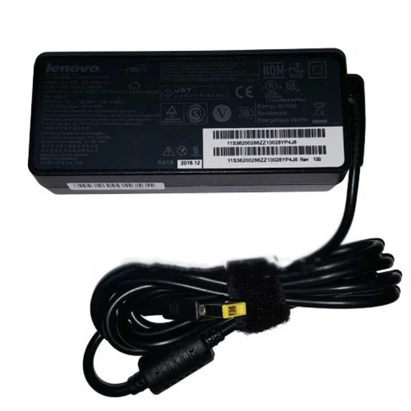 شارژر لپ تاپ Lenovo 20V 3.25A سر USB