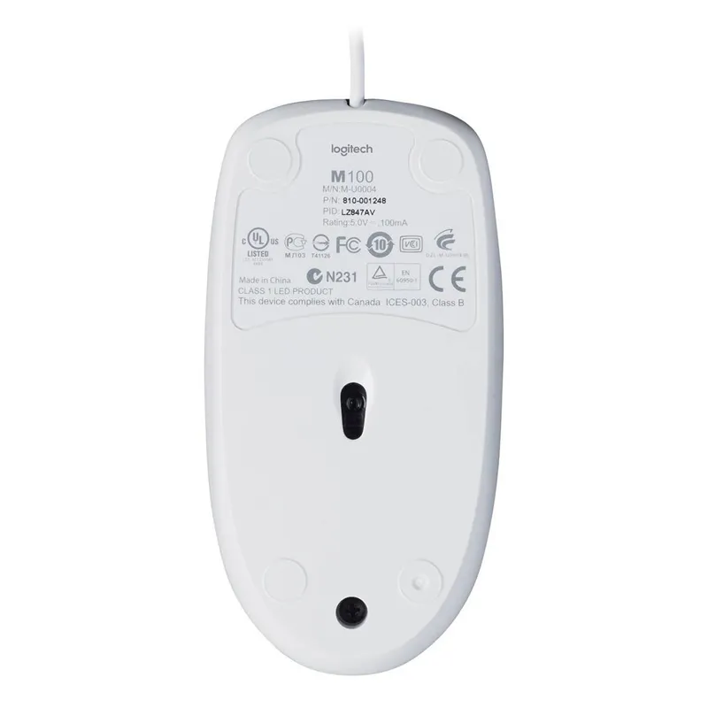موس Logitech M100، تصویر 5