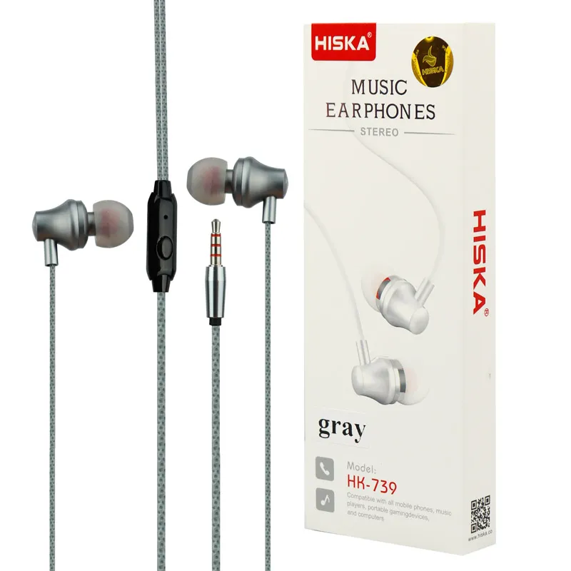 هندزفری سیمی هیسکا مدل HK-739، تصویر 4