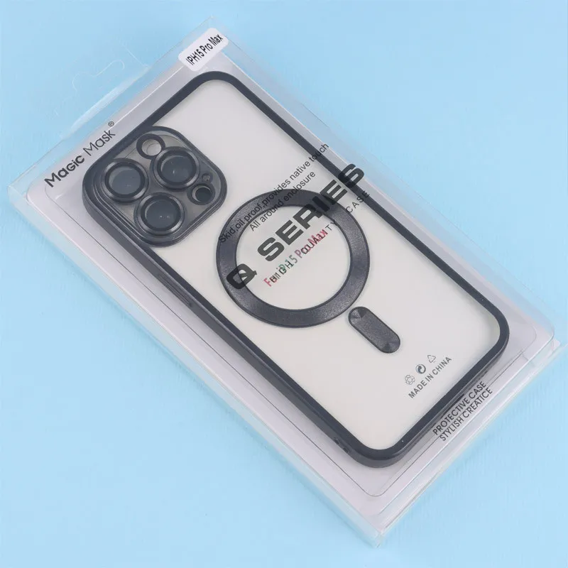 قاب ژله ای مگ سیف محافظ لنزدار Q Series آیفون iPhone 15 Pro Max، تصویر 3