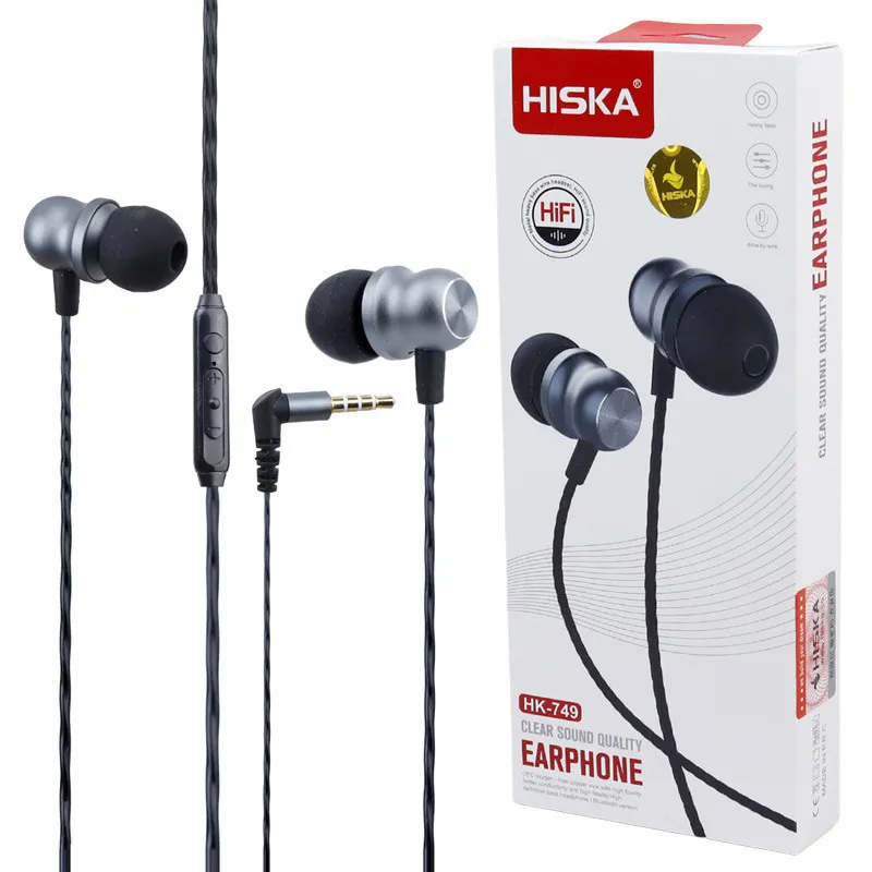 هندزفری سیمی هیسکا مدل HK-749، تصویر 2