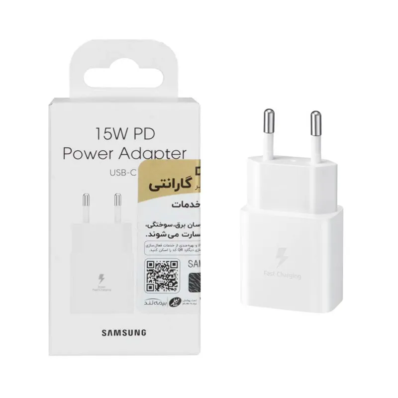 شارژر دو پین SAMSUNG 15W DST، تصویر 2