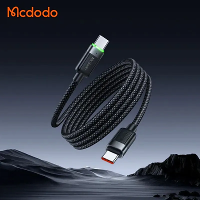 کابل تبدیل فست شارژ Mcdodo CA-200 Type-C To Type-C 3A PD 60W 1.2m، تصویر 3