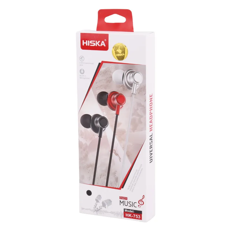 هندزفری سیمی هیسکا مدل HK-753، تصویر 6