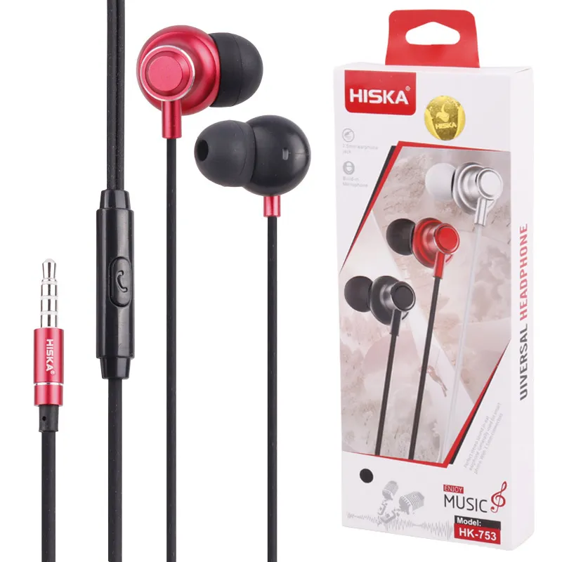 هندزفری سیمی هیسکا مدل HK-753، تصویر 5