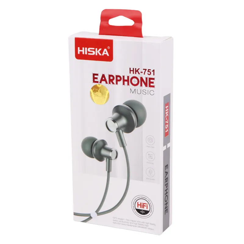 هندزفری سیمی هیسکا مدل HK-751، تصویر 7