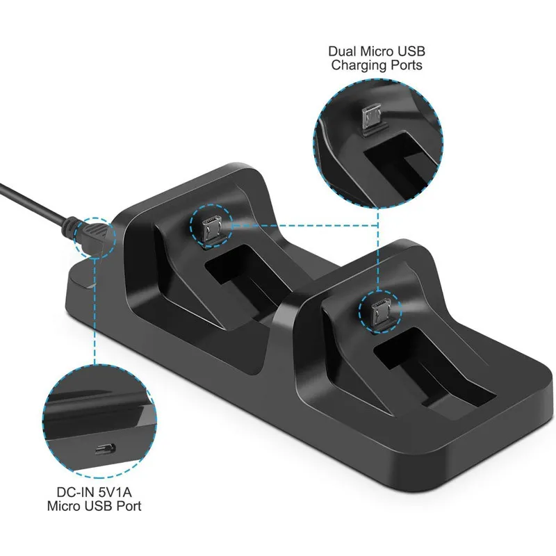 پایه شارژ دسته بازی پلی استیشن 4 Dobe TP4-002، تصویر 4