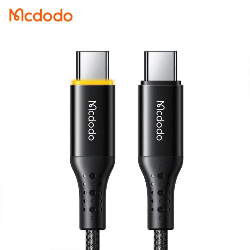 کابل تبدیل فست شارژ Mcdodo CA-3460 Type-C to Type-C PD 100W 5A 1.2m، تصویر 2