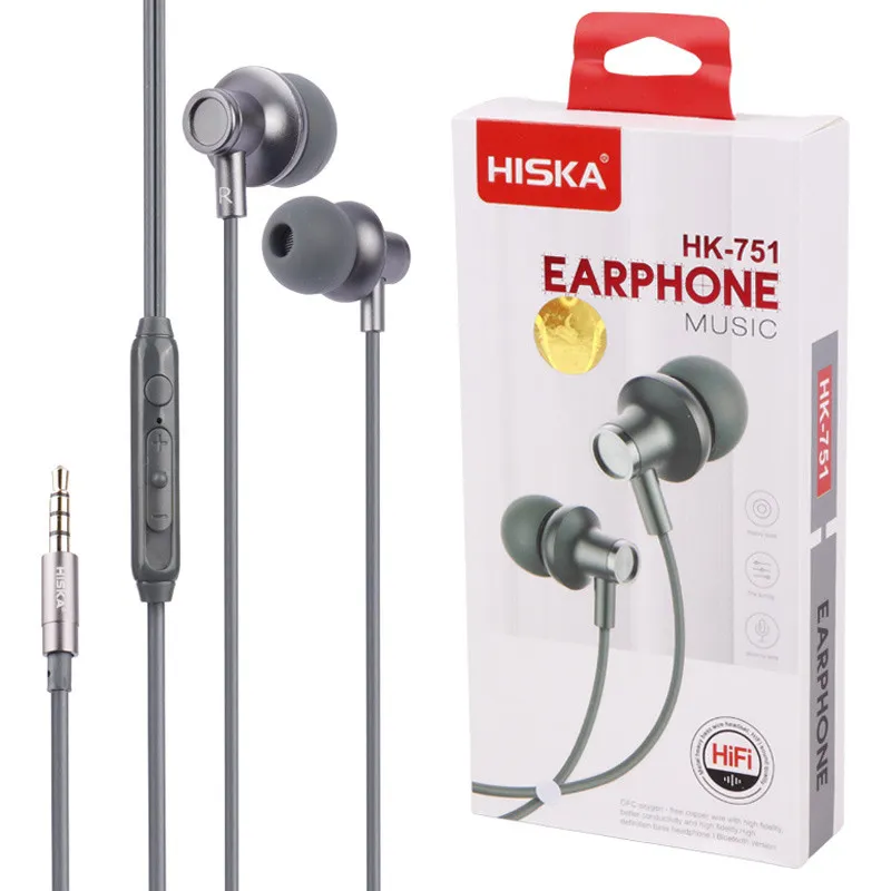 هندزفری سیمی هیسکا مدل HK-751، تصویر 8