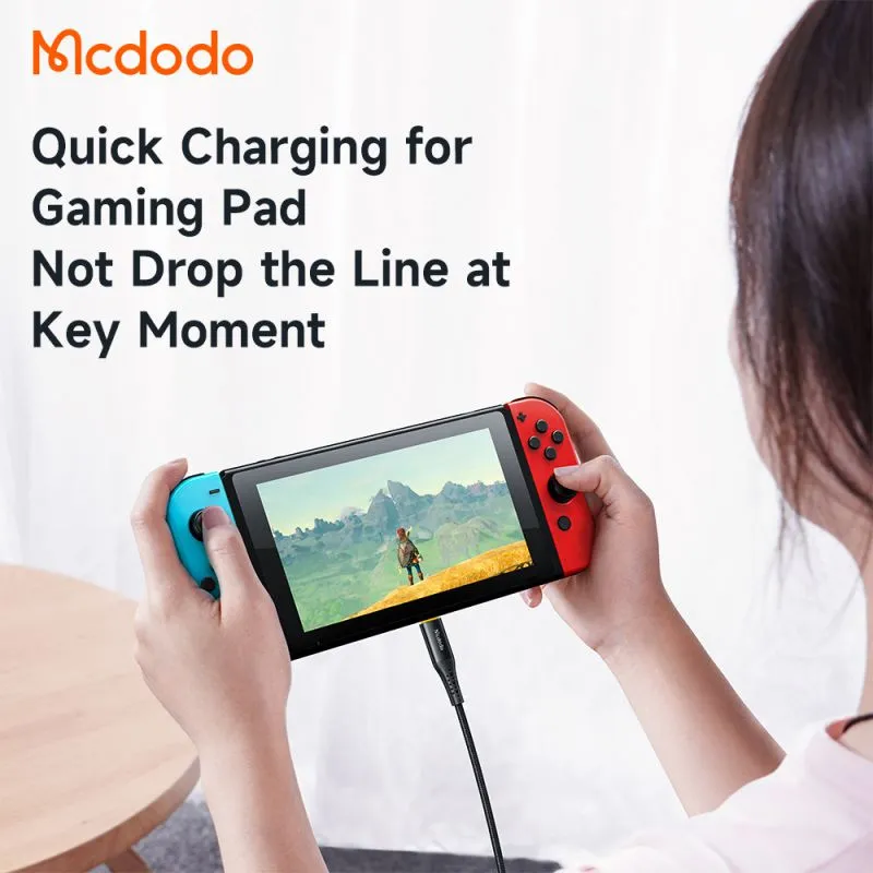 کابل تبدیل فست شارژ Mcdodo CA-3460 Type-C to Type-C PD 100W 5A 1.2m، تصویر 4