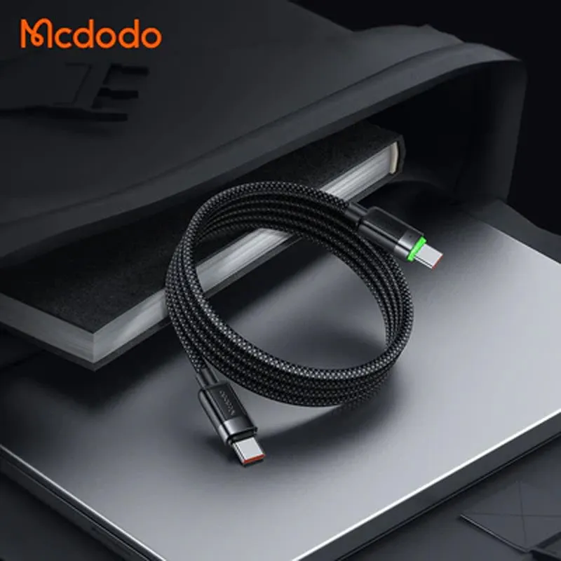 کابل تبدیل فست شارژ Mcdodo CA-200 Type-C To Type-C 3A PD 60W 1.2m، تصویر 5