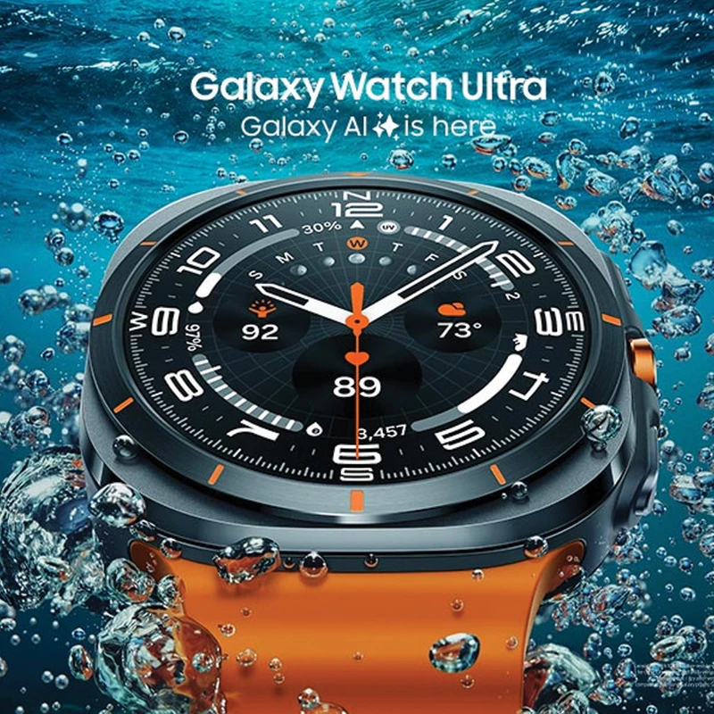 ساعت هوشمند 47 میلی‌متری سامسونگ مدل Galaxy Watch Ultra LTE SM-L705U بند مارین، تصویر 6