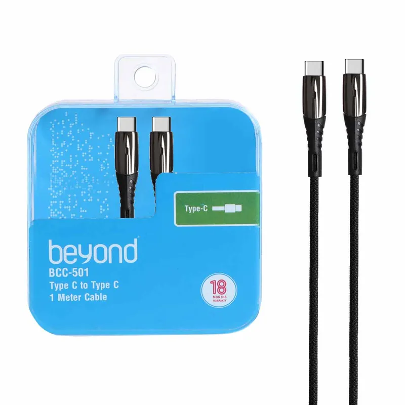 کابل شارژ فست beyond Type-C to Type-C مدل BCC-501، تصویر 2