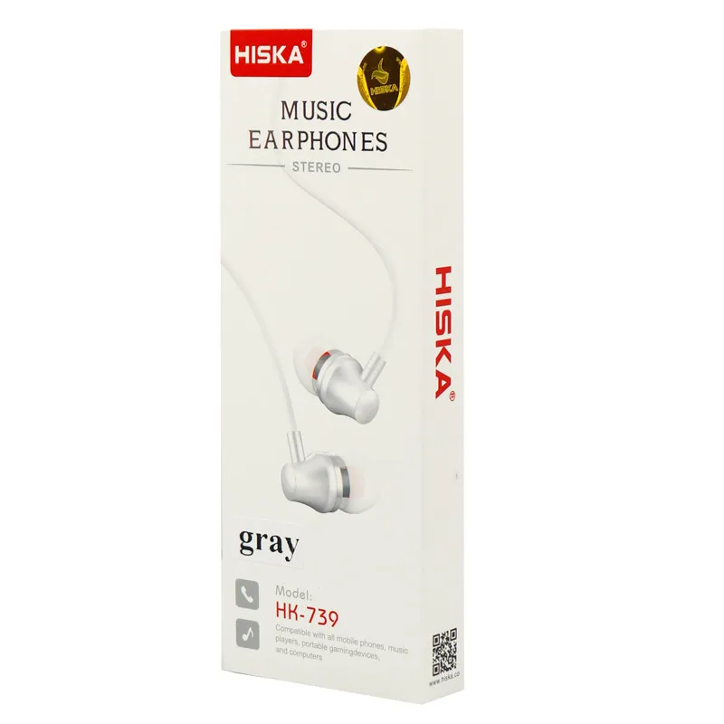 هندزفری سیمی هیسکا مدل HK-739، تصویر 5