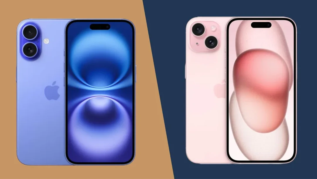 مقایسه آیفون 16 نرمال با آیفون 15 نرمال