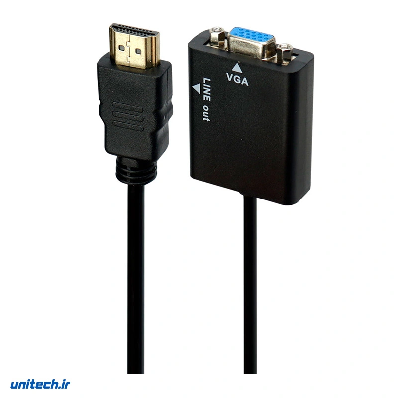 تبدیل HDMI به VGA + کابل صدا، تصویر 2