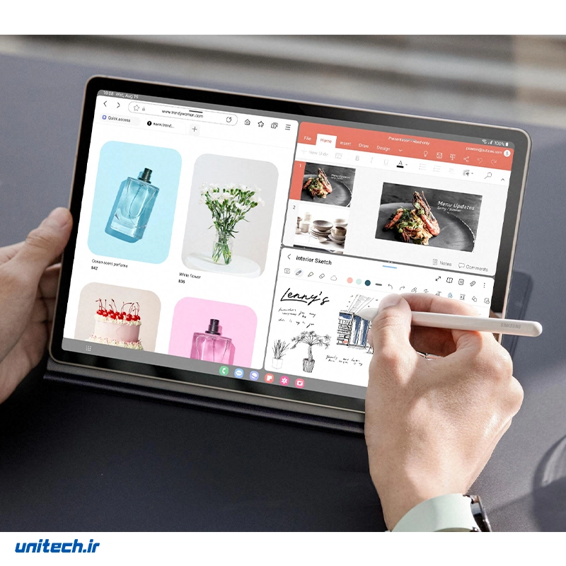 تبلت 11 اینچ سامسونگ مدل Galaxy Tab S9 ظرفیت 256 گیگابایت و رم 12 گیگابایت، تصویر 14