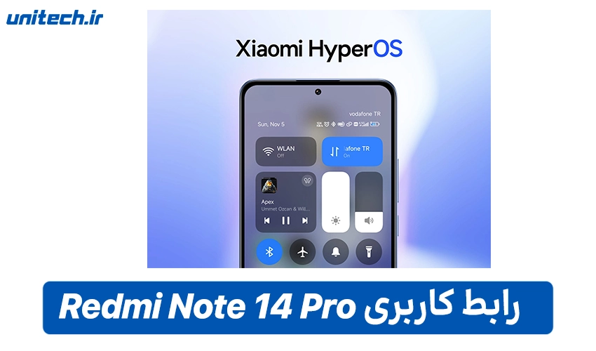 رابط کاربری Redmi Note 14 پرو دو سیم کارت