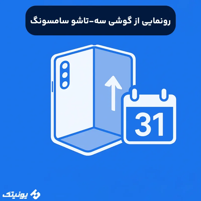 گوشی سه تکه تاشو سامسونگ معرفی میشه؟
